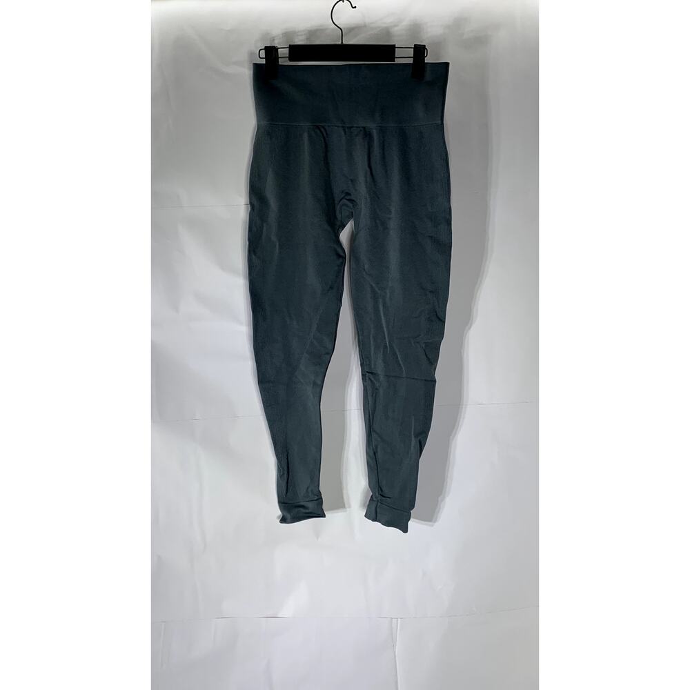 SPORTNEER Women's Dark Gary Seamless Pull-on Stretch Active Leggings SZ L